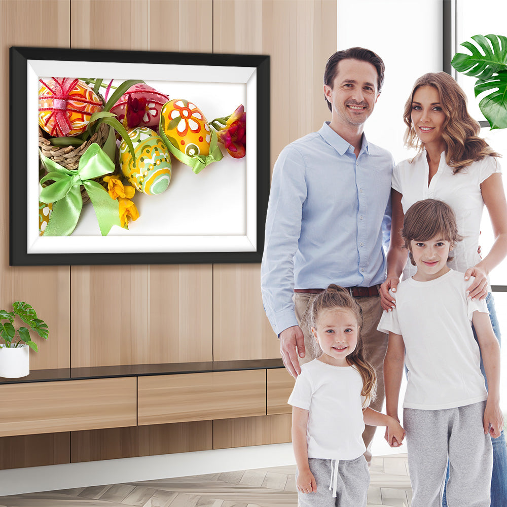 Ostereier und Geschenk Diamond Painting