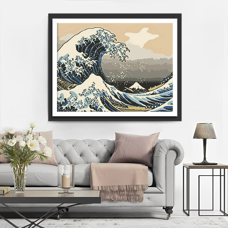 Ozeanwellen Diamond Painting