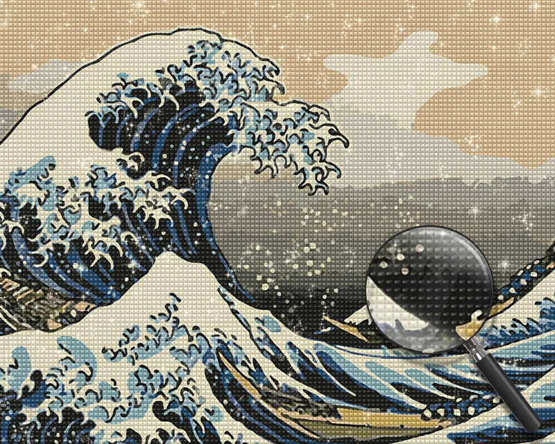 Ozeanwellen Diamond Painting