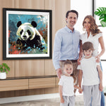 Panda-Blick Diamond Painting