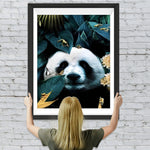 Panda im Regenwald Diamond Painting
