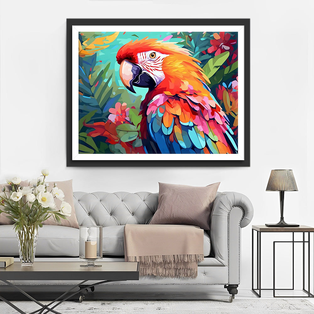 Papagei Diamond Painting