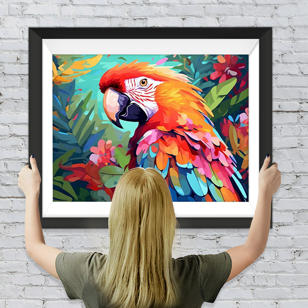 Papagei Diamond Painting