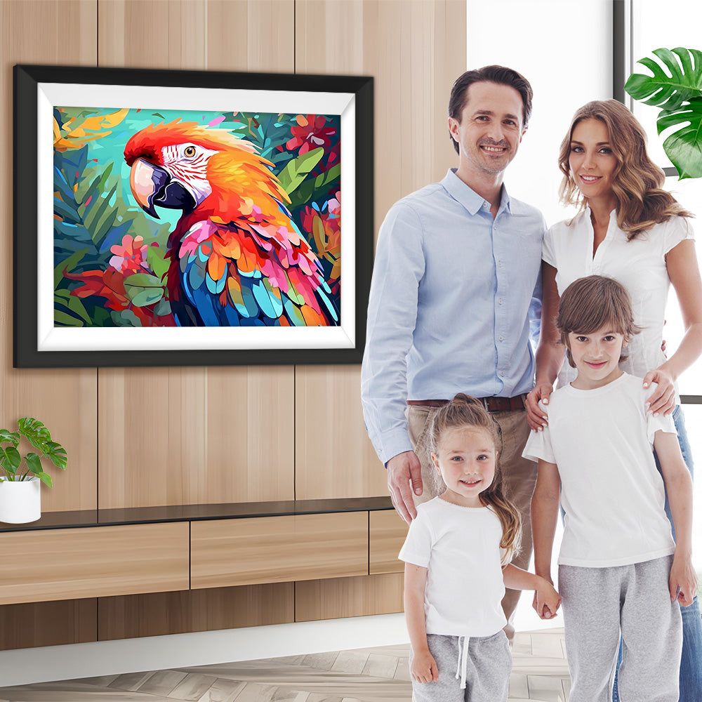 Papagei Diamond Painting