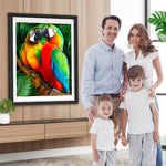 Papageien auf einem Baum Diamond Painting