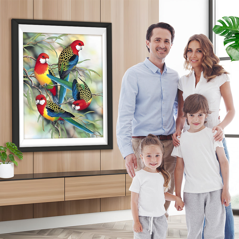 Papageien Diamond Painting