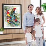 Papageien Diamond Painting