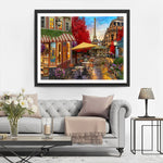 Pariser Stadtstraße Diamond Painting