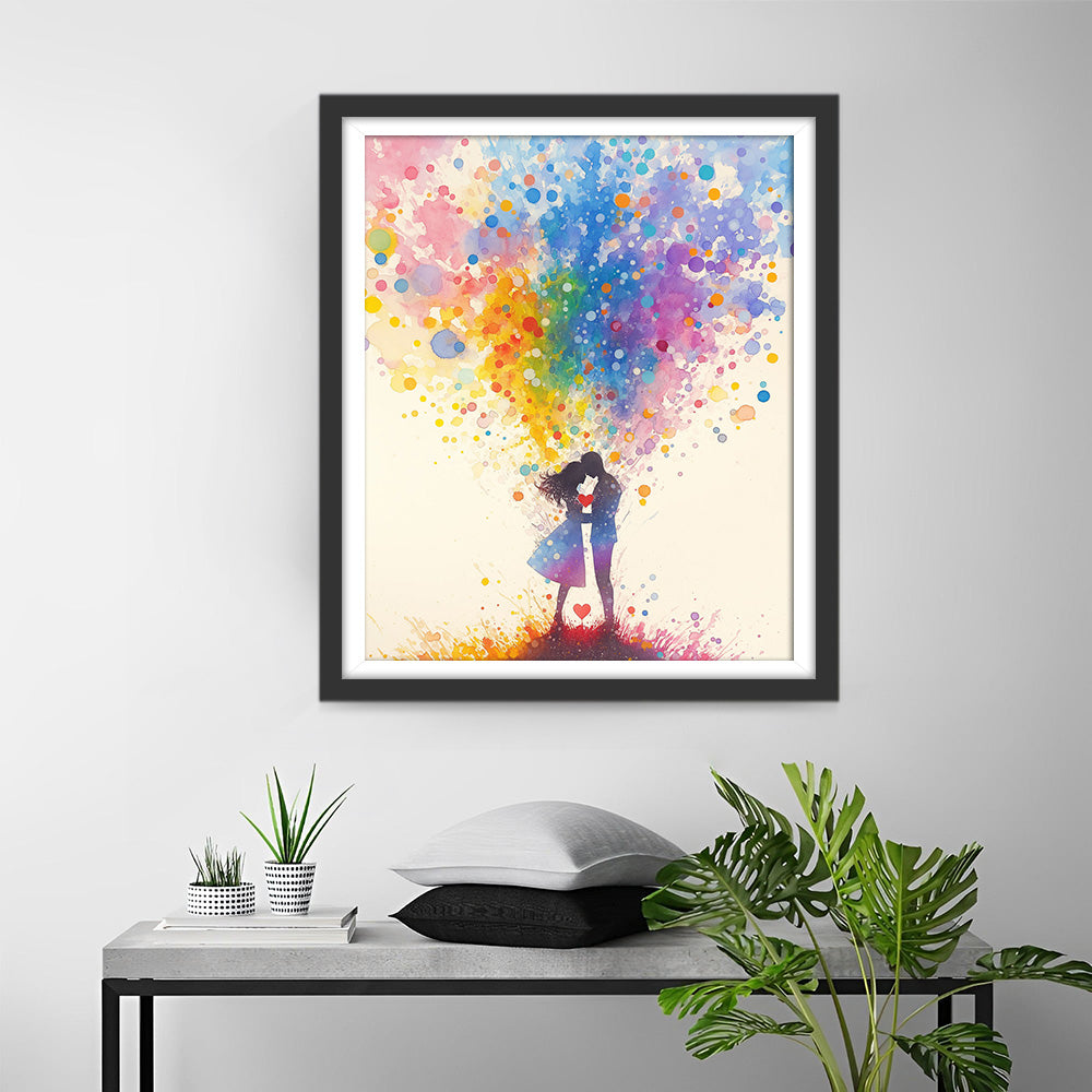 Perfekt verliebtes Paar Diamond Painting