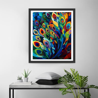 Pfauenfedern Diamond Painting