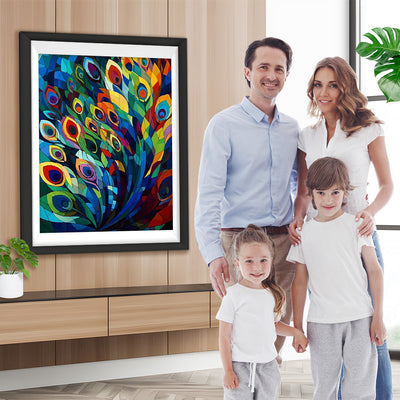 Pfauenfedern Diamond Painting