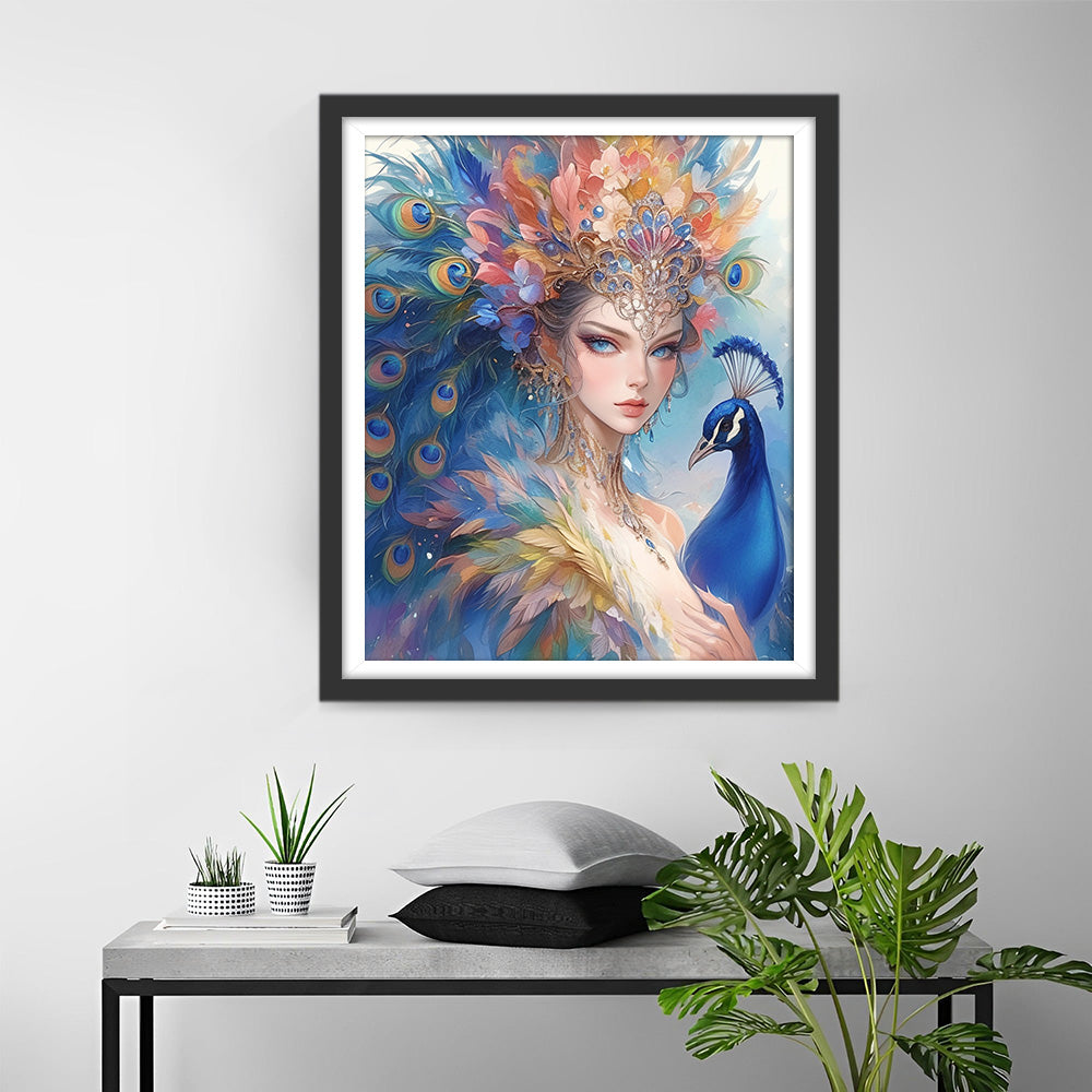 Pfauenkönigin Diamond Painting