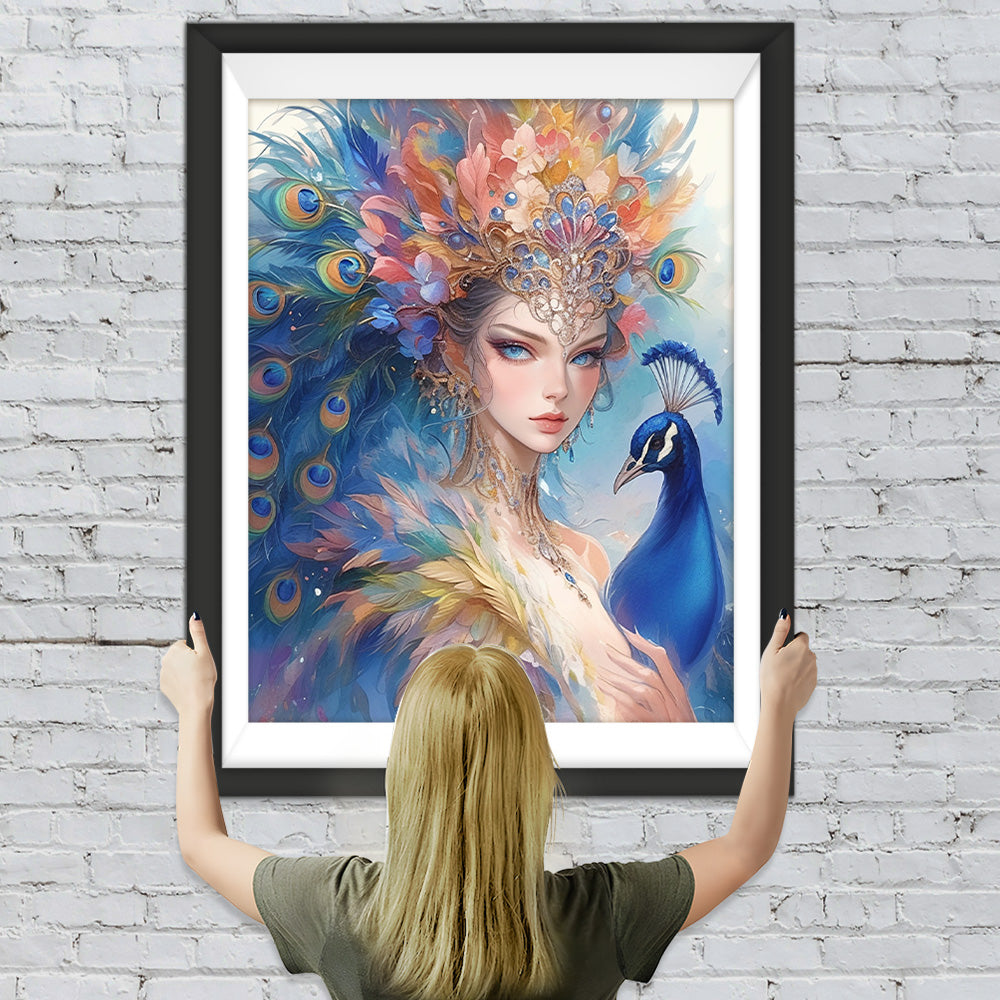 Pfauenkönigin Diamond Painting