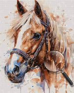 Pferd im Aquarell-Stil Diamond Painting