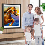 Pferd in den Wolken Diamond Painting