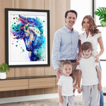 Pferd in Wasserfarben Diamond Painting