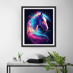 Pferd leuchtet im Dunkeln Diamond Painting