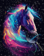 Pferd leuchtet im Dunkeln Diamond Painting