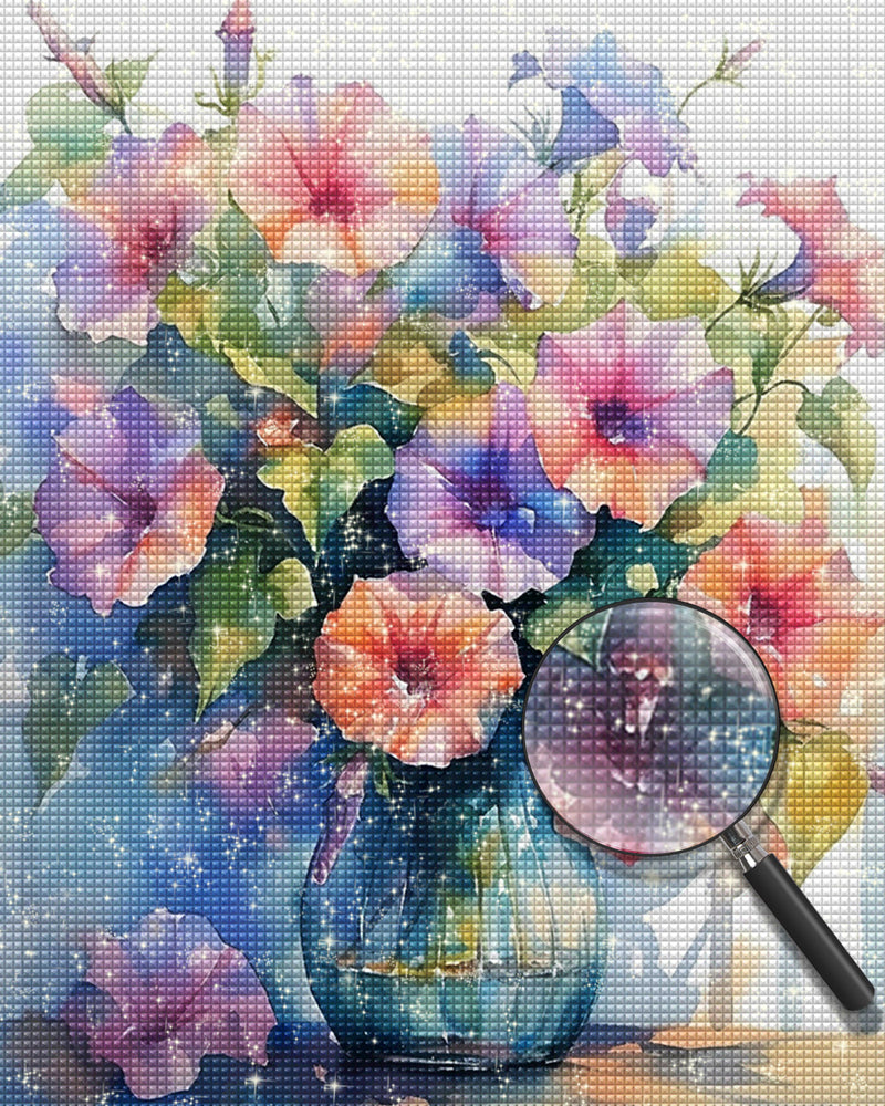 Phantasie Petunie Diamond Painting