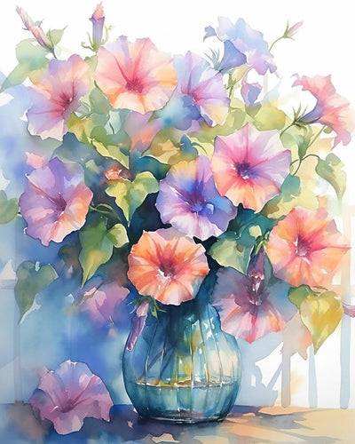 Phantasie Petunie Diamond Painting