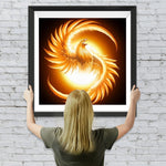 Phönix aus dem Feuer Diamond Painting