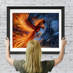 Phönix und Schloss Diamond Painting