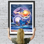 Planet der Delfine Diamond Painting