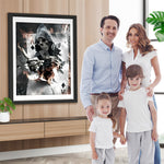 Poker Diamond A Skelett Diamond Painting