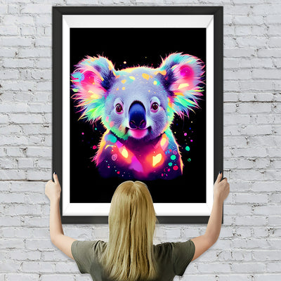 Pop Art Koala Diamond Painting
