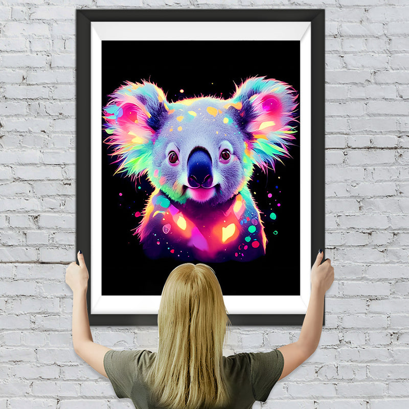 Pop Art Koala Diamond Painting