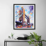 Pop Art London Tower Bridge Diamond Painting
