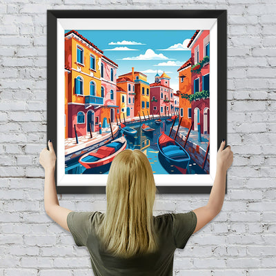 Pop Stil Venedig Diamond Painting