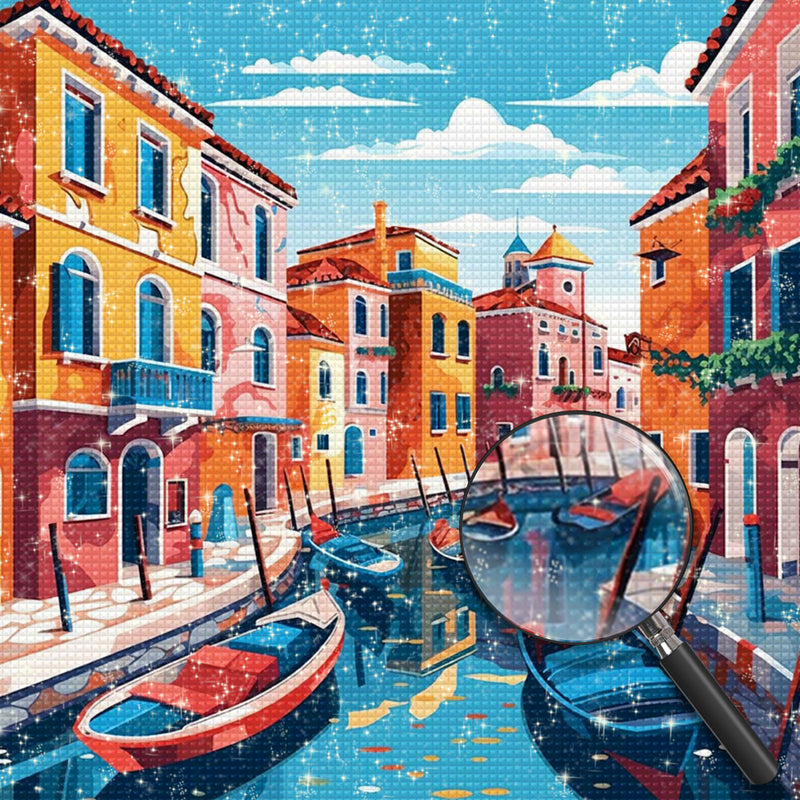 Pop Stil Venedig Diamond Painting
