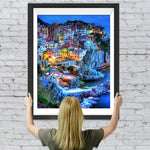 Positano-Dorf in Italien Diamond Painting