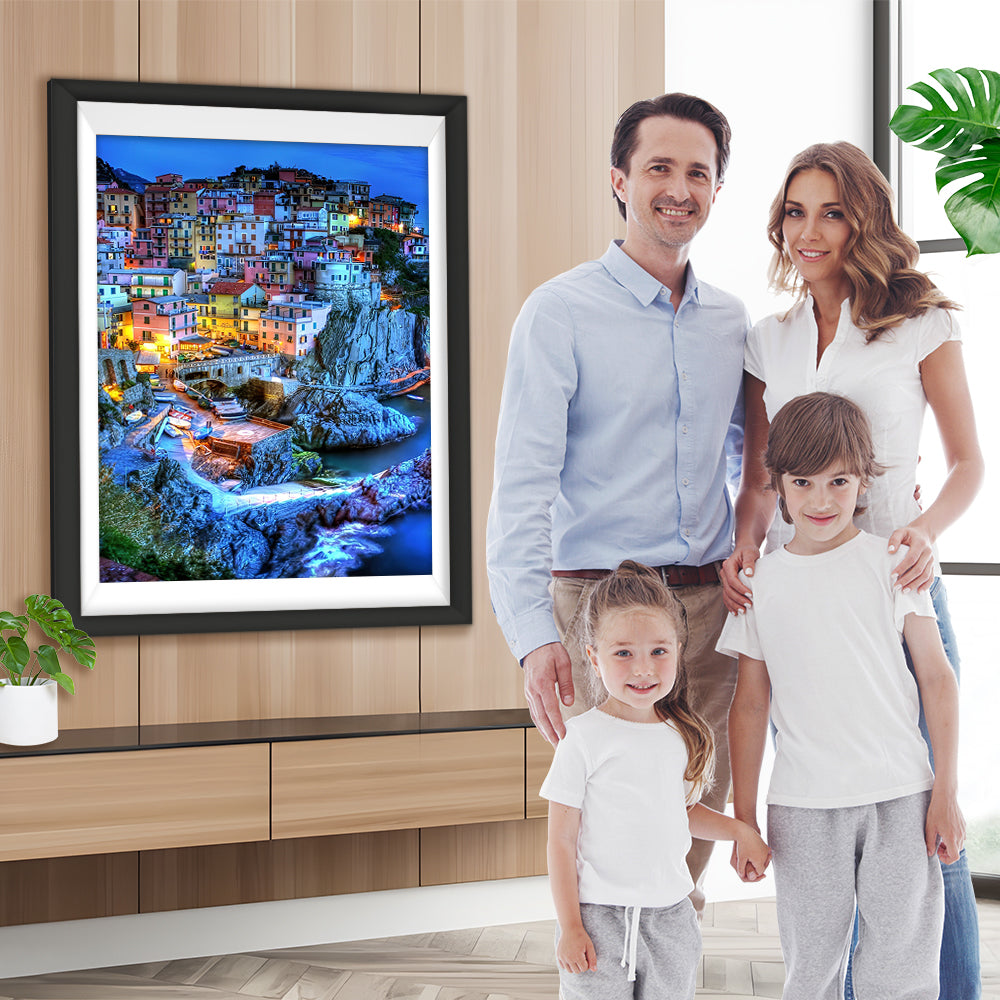 Positano-Dorf in Italien Diamond Painting