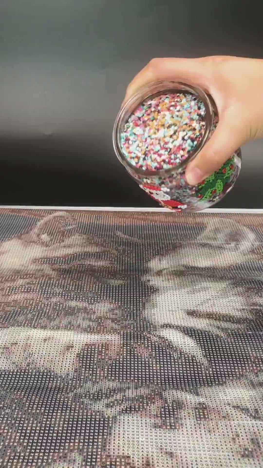 Zwei schlafende Katzen Diamond Painting