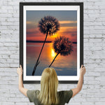 Pusteblumen am See Diamond Painting