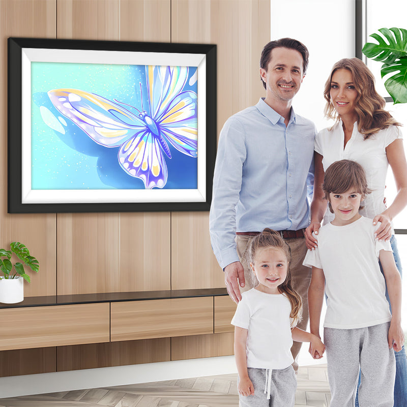 Rein fliegender Schmetterling Diamond Painting