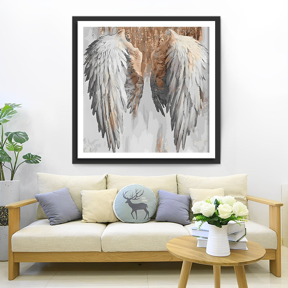 Riesige Engelsflügel Diamond Painting