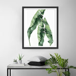 Riesige grüne Blätter Diamond Painting