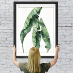 Riesige grüne Blätter Diamond Painting