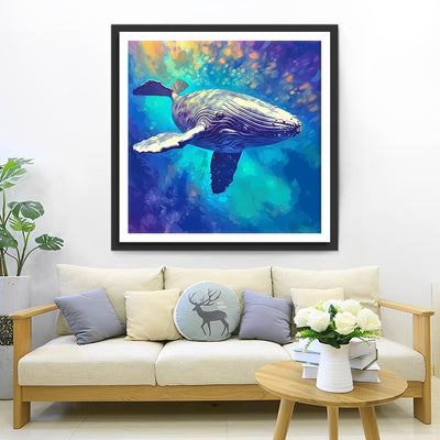 Riesiger Wal im Meer Diamond Painting