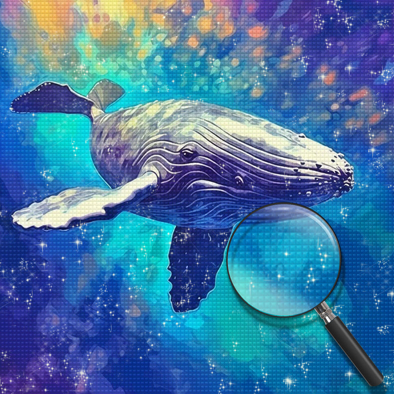 Riesiger Wal im Meer Diamond Painting