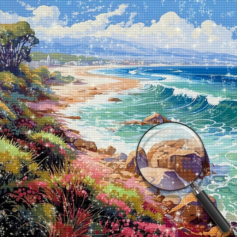 Riffe an der Küste Diamond Painting