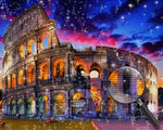 Römisches Kolosseum bei Nacht Diamond Painting