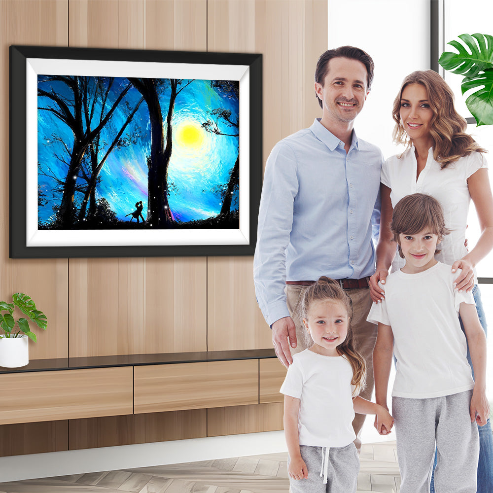 Romantische Nacht Diamond Painting