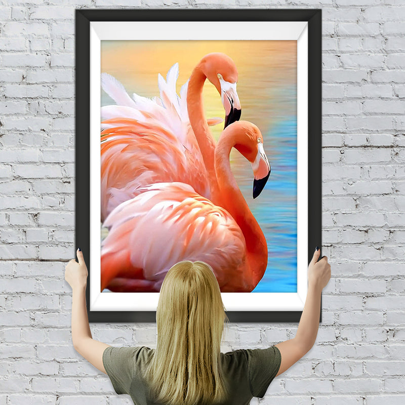 Rosa Flamingos Diamond Painting