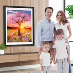 Rosa Göttin Baum Diamond Painting