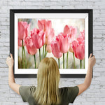 Rosa Tulpen Diamond Painting