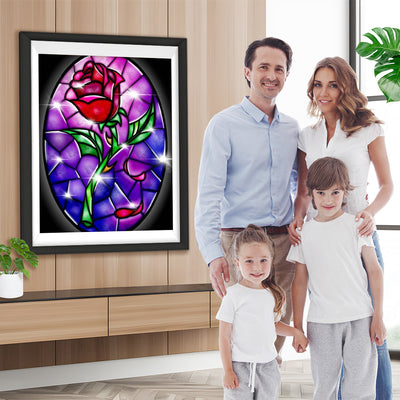 Rose Glas Diamond Painting